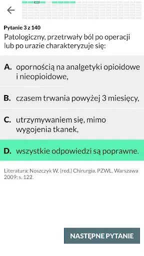 Скриншот 3 — Pielęgniarstwo Chirurgiczne