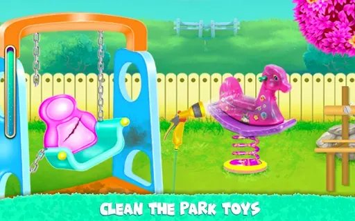 Скриншот 2 — Childrens Park Garden Cleaning
