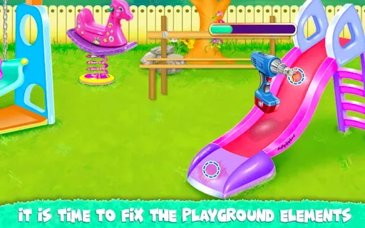 Скриншот 3 — Childrens Park Garden Cleaning