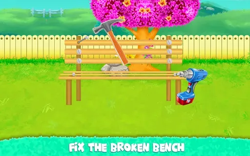 Скриншот 4 — Childrens Park Garden Cleaning