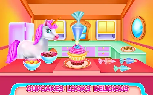 Скриншот 6 — Cute Unicorn Caring & Dressup