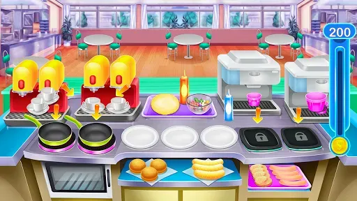 Скриншот 5 — Fast Food Cooking & Serving