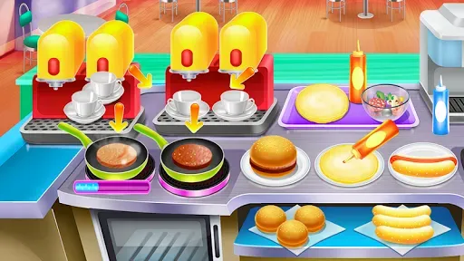 Скриншот 6 — Fast Food Cooking & Serving