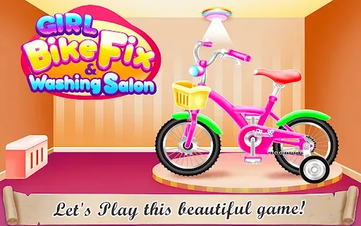 Скриншот 2 — Girl Bike Fix & Washing Salon