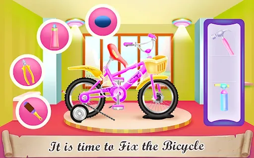 Скриншот 6 — Girl Bike Fix & Washing Salon