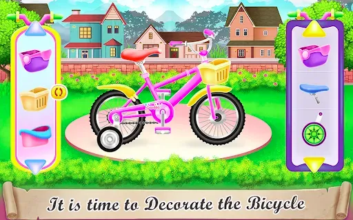 Скриншот 7 — Girl Bike Fix & Washing Salon