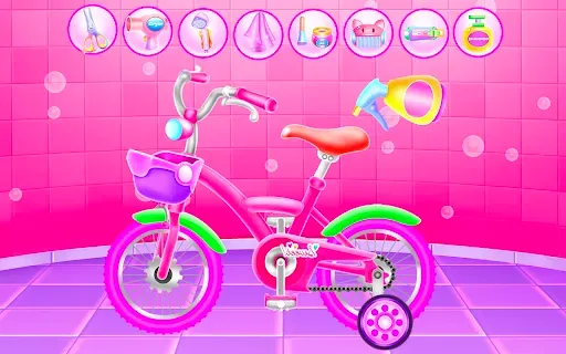 Скриншот 8 — Girl Bike Fix & Washing Salon