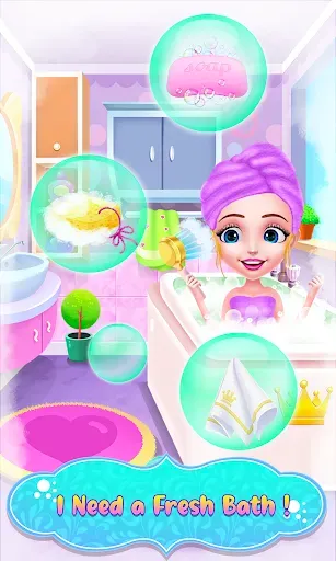 Скриншот 3 — Princess Girl Hair Spa Salon
