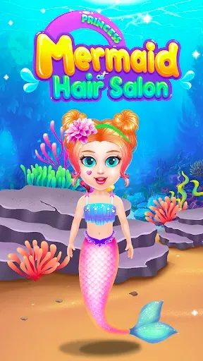 Скриншот 3 — Princess Mermaid At Hair Salon