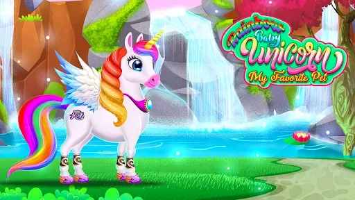 Скриншот 4 — Rainbow Baby Unicorn Pet