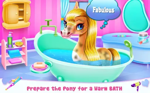 Скриншот 1 — Rainbow Pony Beauty Salon