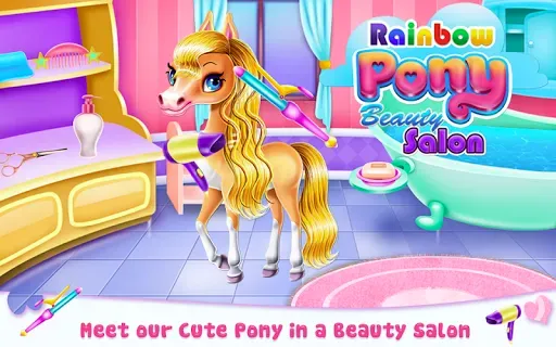 Скриншот 3 — Rainbow Pony Beauty Salon