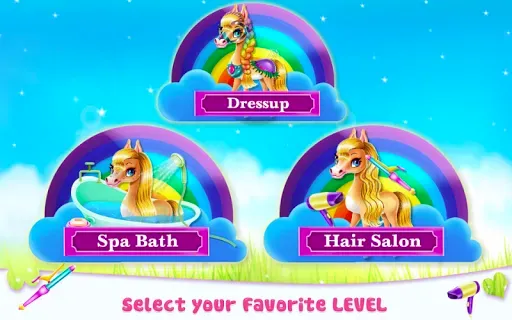 Скриншот 4 — Rainbow Pony Beauty Salon