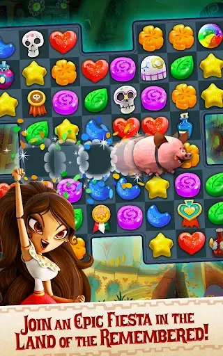 Скриншот 8 — Sugar Smash: Book of Life