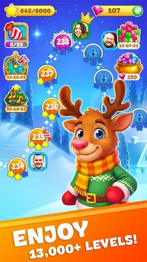 Скриншот 5 — Christmas Sweeper 3 - Match-3