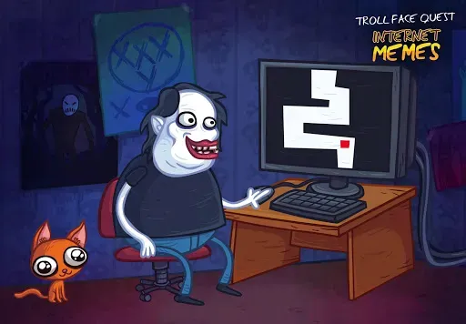 Скриншот 1 — Troll Face Quest Internet Meme