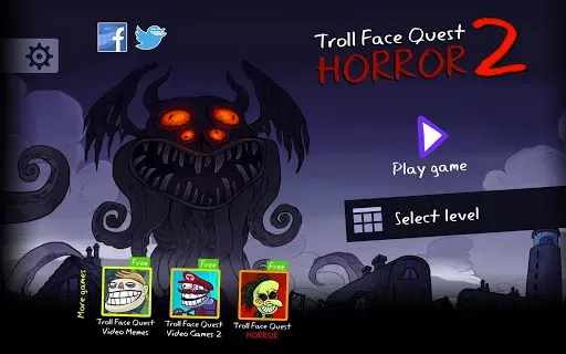 Скриншот 6 — Troll Face Quest: Horror 2