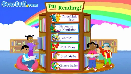 Скриншот 1 — Starfall I'm Reading