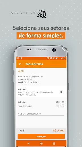 Скриншот 5 — Ticket360 Ingressos + Eventos