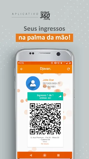 Скриншот 7 — Ticket360 Ingressos + Eventos