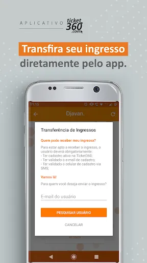 Скриншот 8 — Ticket360 Ingressos + Eventos