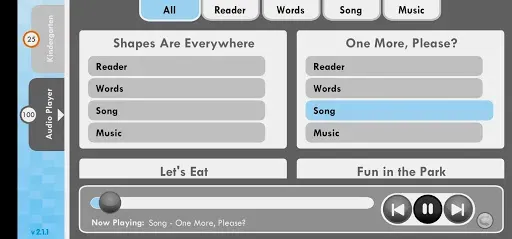 Скриншот 3 — MidiEnglish (Kindergarten)