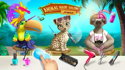 Скриншот 2 — Jungle Animal Hair Salon