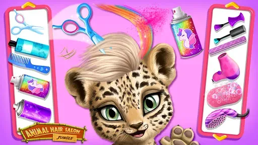 Скриншот 3 — Jungle Animal Hair Salon