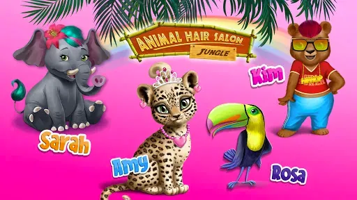 Скриншот 4 — Jungle Animal Hair Salon