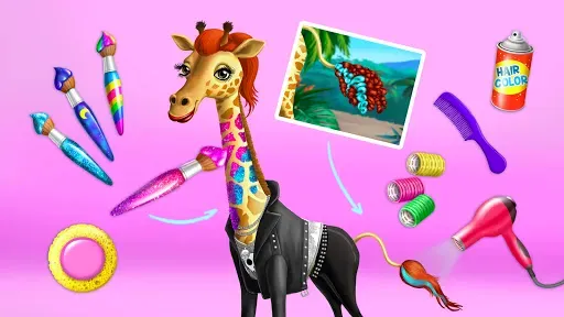 Скриншот 8 — Jungle Animal Hair Salon