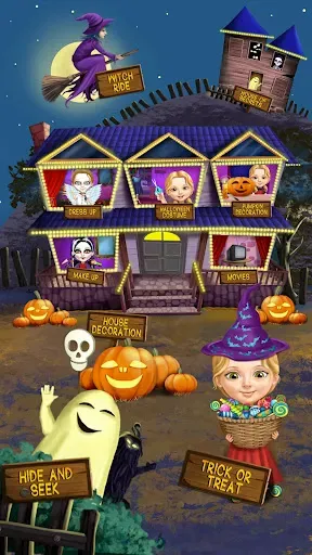 Скриншот 1 — Sweet Baby Girl Halloween Fun