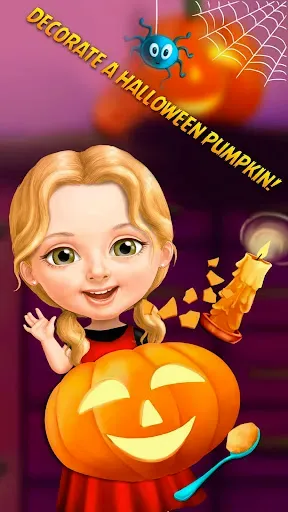Скриншот 4 — Sweet Baby Girl Halloween Fun