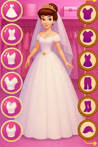 Скриншот 3 — Dress Up Royal Princess Doll