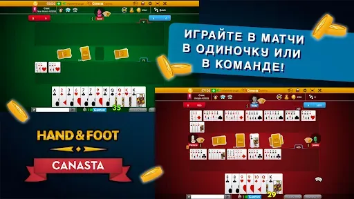 Скриншот 4 — Канаста  —  Hand and Foot