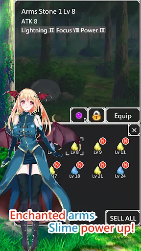 Скриншот 4 — Slime Evolutionary Path - Idle