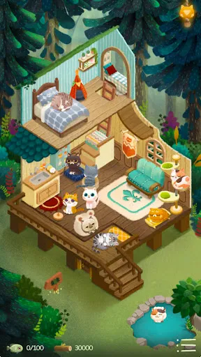 Скриншот 1 — Secret Cat Forest