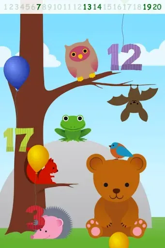 Скриншот 4 — 123 Ballon числа детей