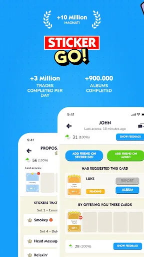 Скриншот 1 — Sticker GO!
