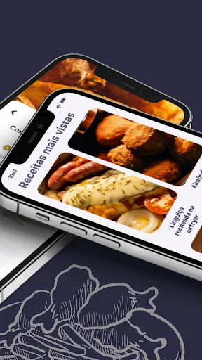 Скриншот 3 — Air Fryer Receitas Fritadeira