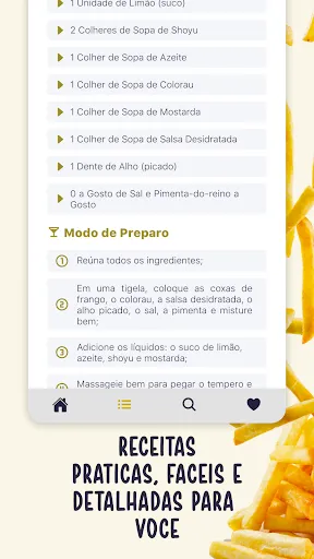 Скриншот 5 — Air Fryer Receitas Fritadeira