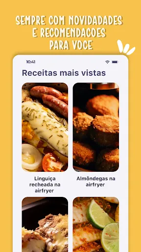 Скриншот 6 — Air Fryer Receitas Fritadeira