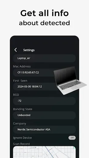 Скриншот 5 — AirTag Scan: Bluetooth Tracker