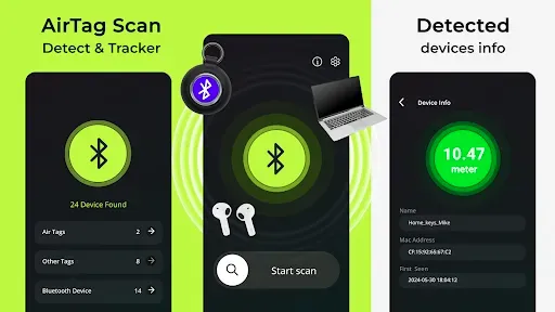 Скриншот 7 — AirTag Scan: Bluetooth Tracker