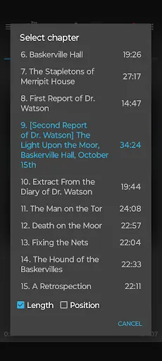 Скриншот 4 — Smart AudioBook Player