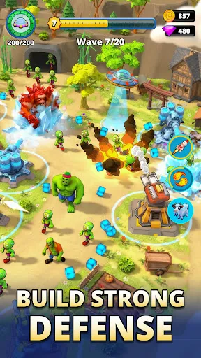 Скриншот 2 — Aliens vs Zombies: Invasion