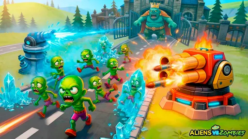 Скриншот 7 — Aliens vs Zombies: Invasion