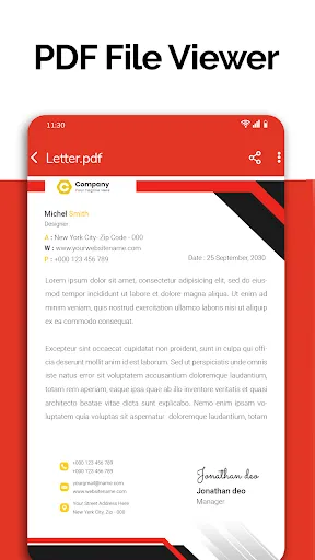 Скриншот 2 — Програма для чтения документов