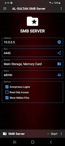 Скриншот 8 — SMB/Samba Server Pro