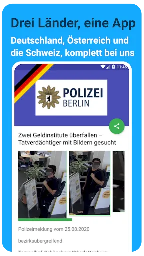 Скриншот 4 — Polizeireport