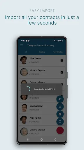 Скриншот 4 — Telegram Contact Recovery